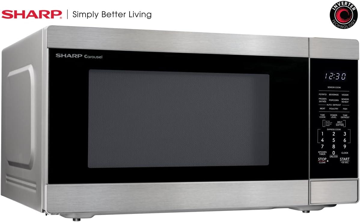 2.2 cuft 1200W Countertop Microwave Oven