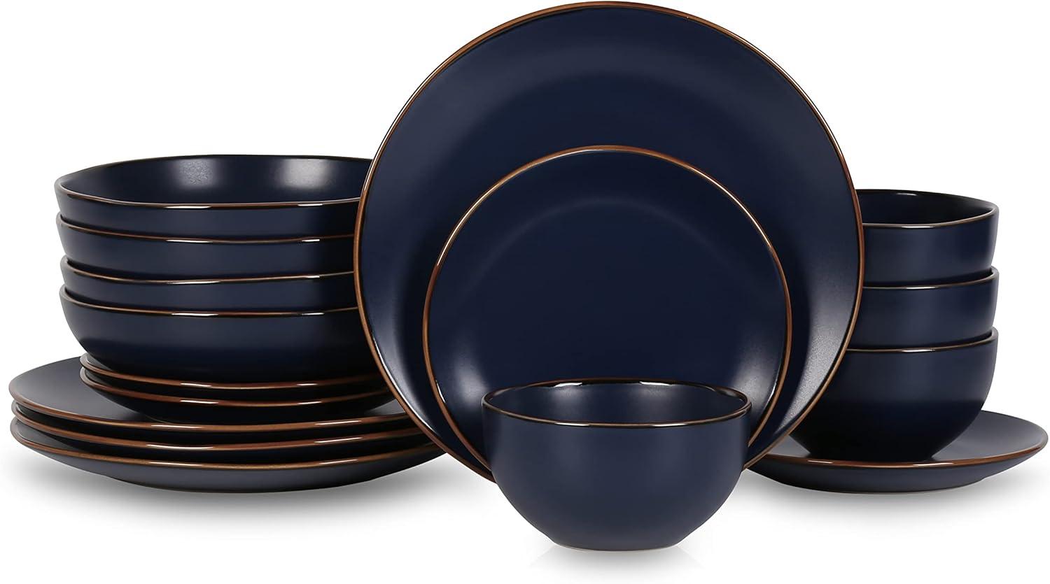 Brasa 16-Piece Dinnerware Set Stoneware