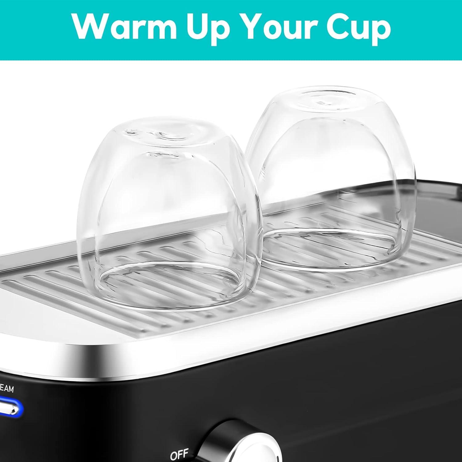 CASABREWS CASABREWS CM5418 20 Bar Espresso Machine Coffee Maker W/ Powerful Steam Wand Stainless Steel