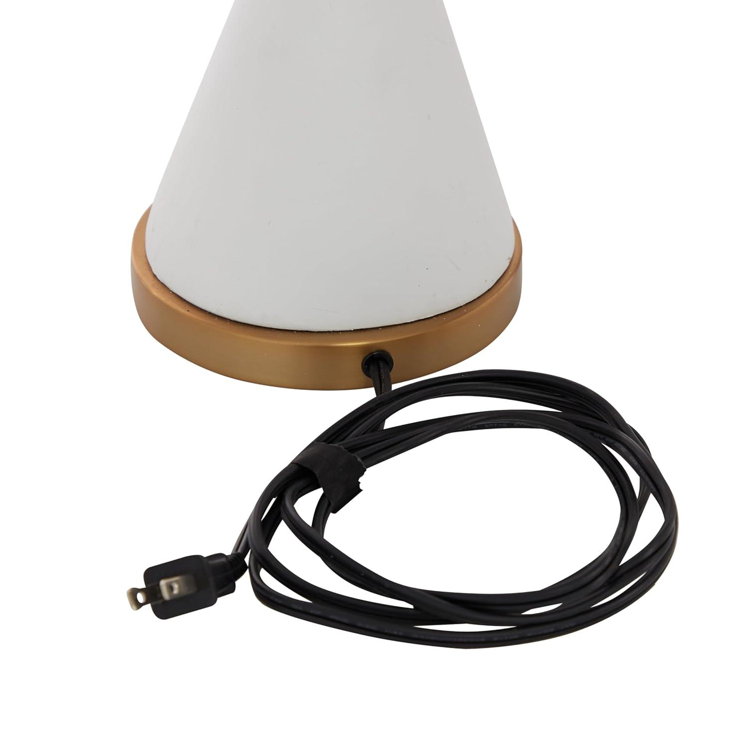 CosmoLiving by Cosmopolitan 25'' Gold Table Lamp