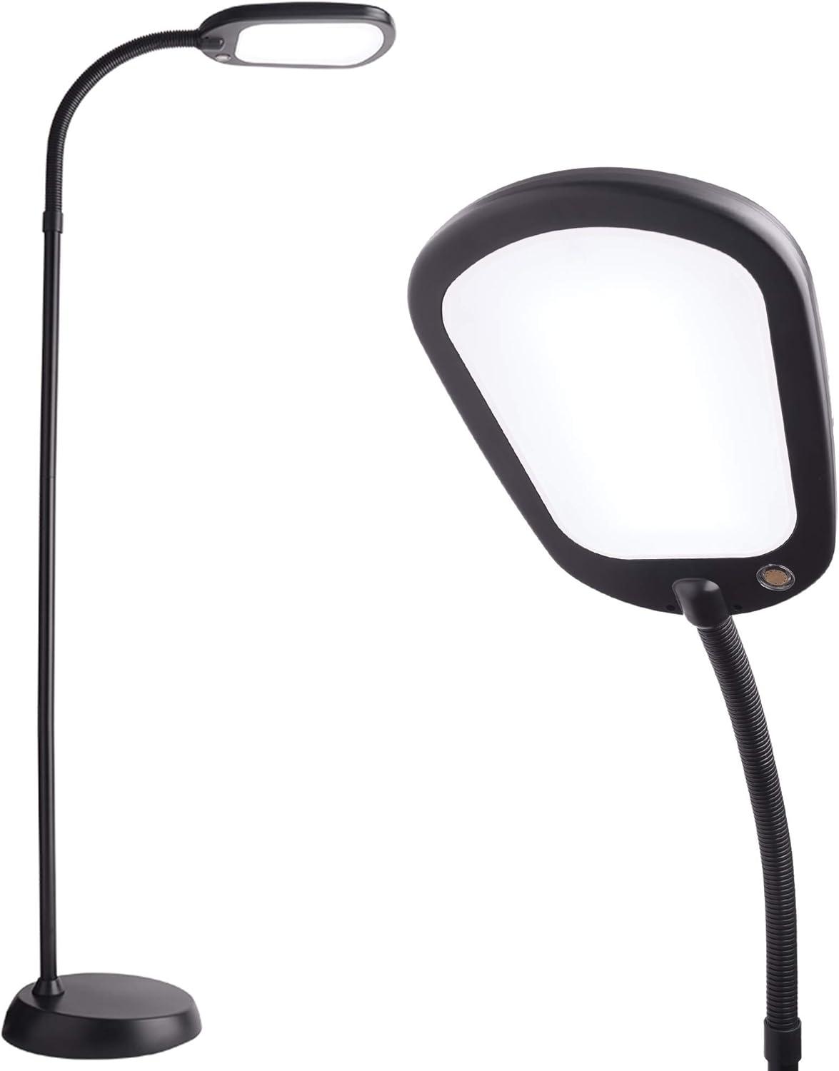 Apollo 52" Black Adjustable LED Floor Lamp