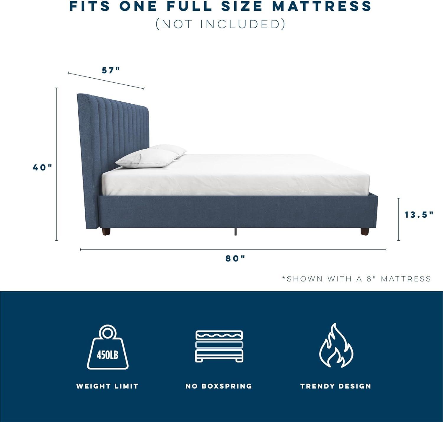 Brittany Tufted Upholstered Platform Bed