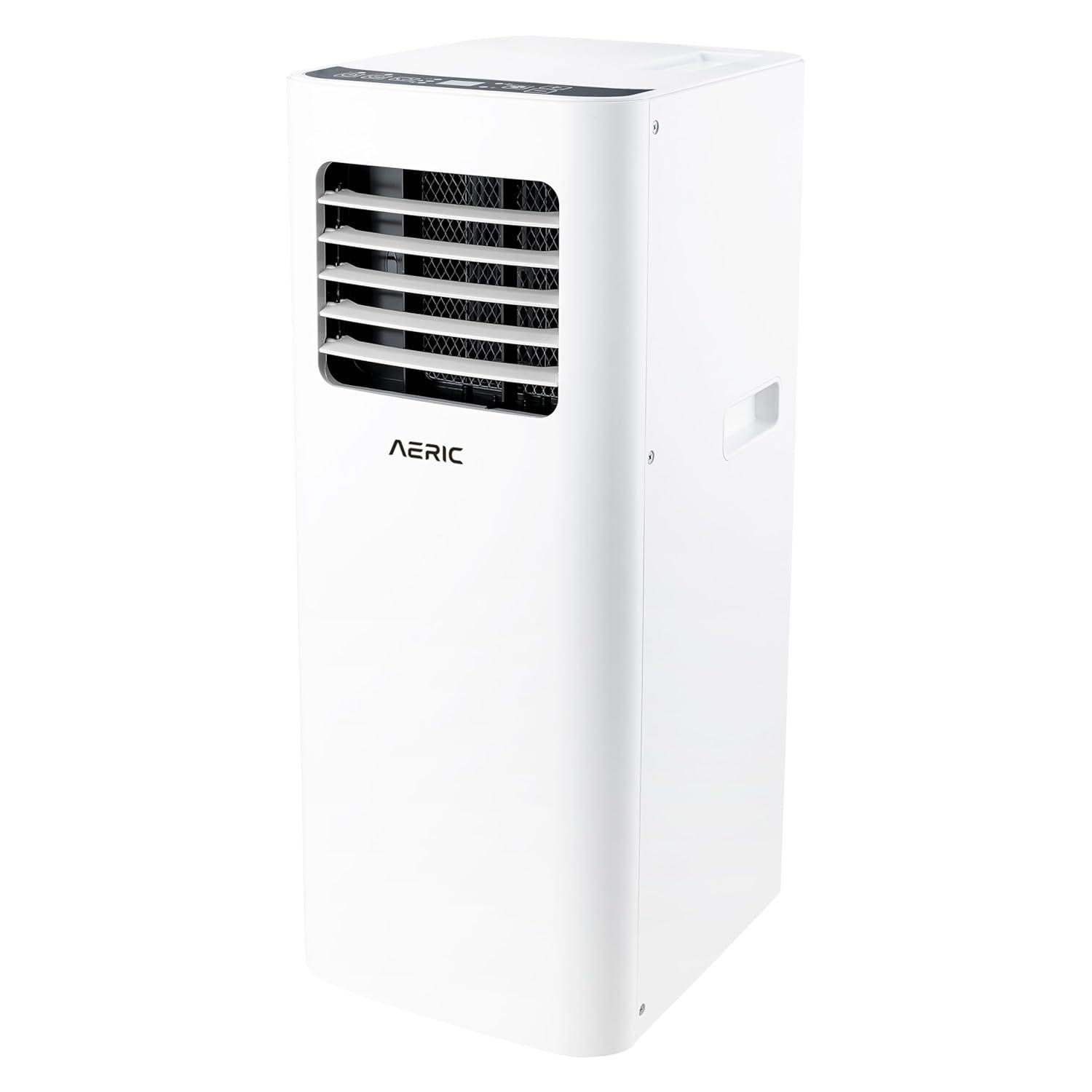 Aeric 5,500 BTU SACC (9,000 BTU ASHRAE) Portable Air Conditioner with Dehumidifier,400 Sq. Ft.