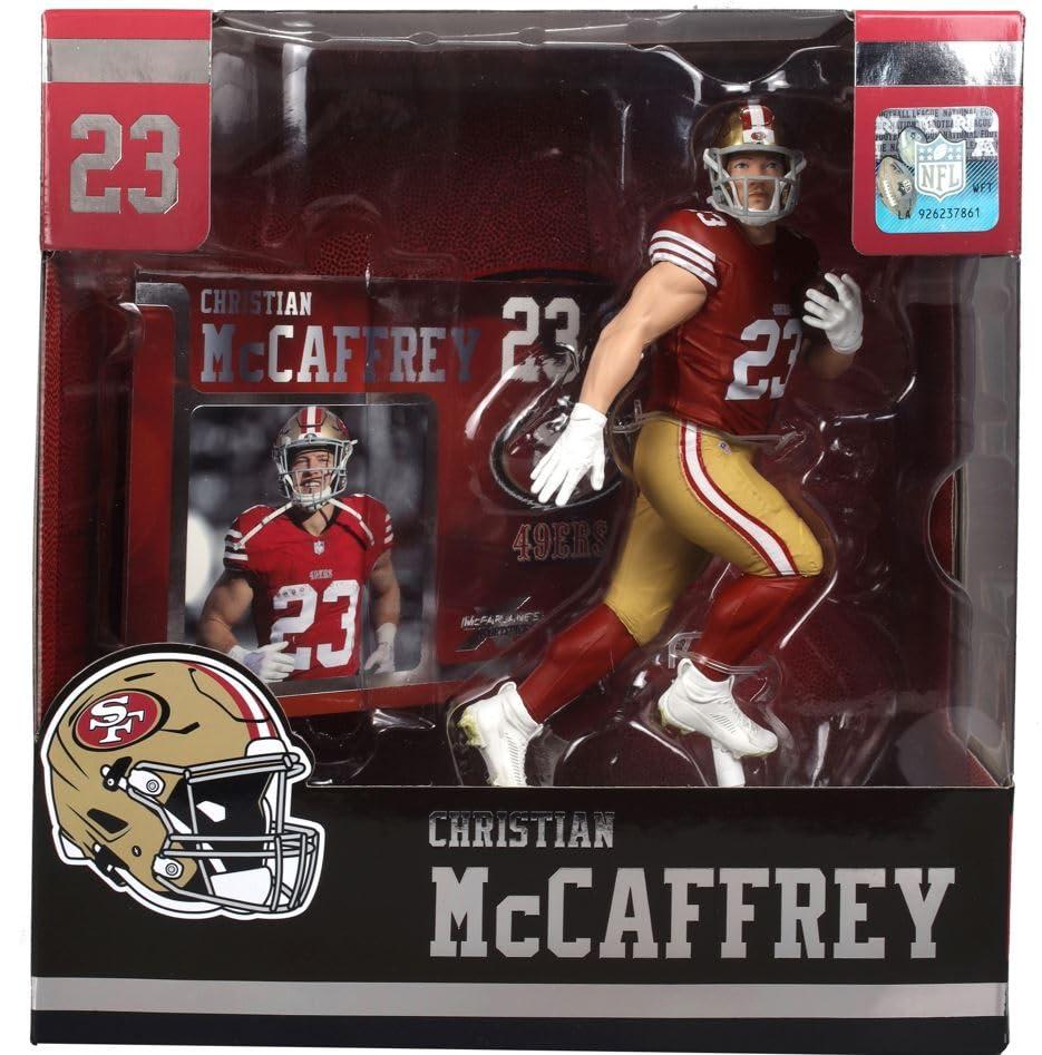 Christian McCaffrey San Francisco 49ers NFL Mcfarlane Legacy Chase Figure