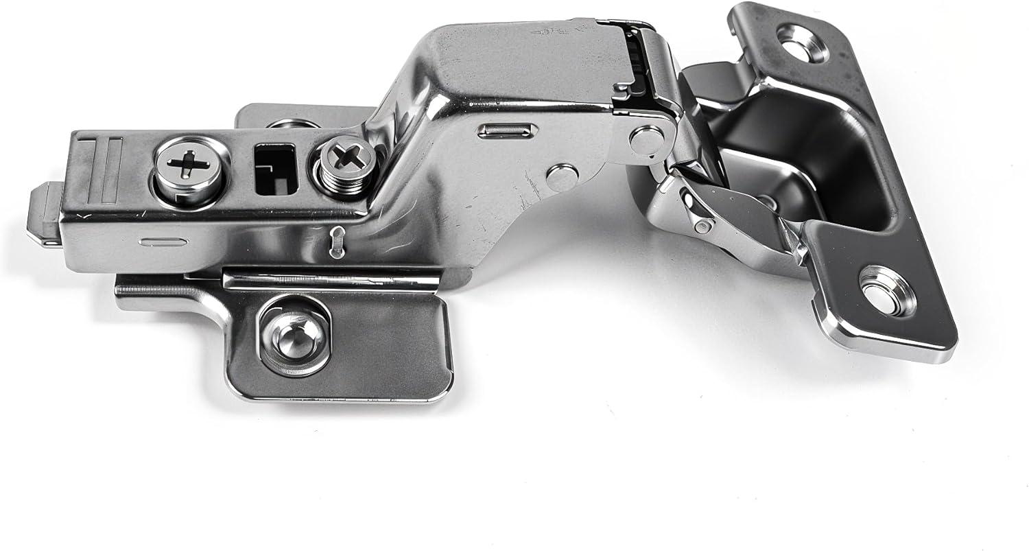 Berta 110 Degree Inset Soft Close Frameless Concealed Overlay Hinge (Set of 10)