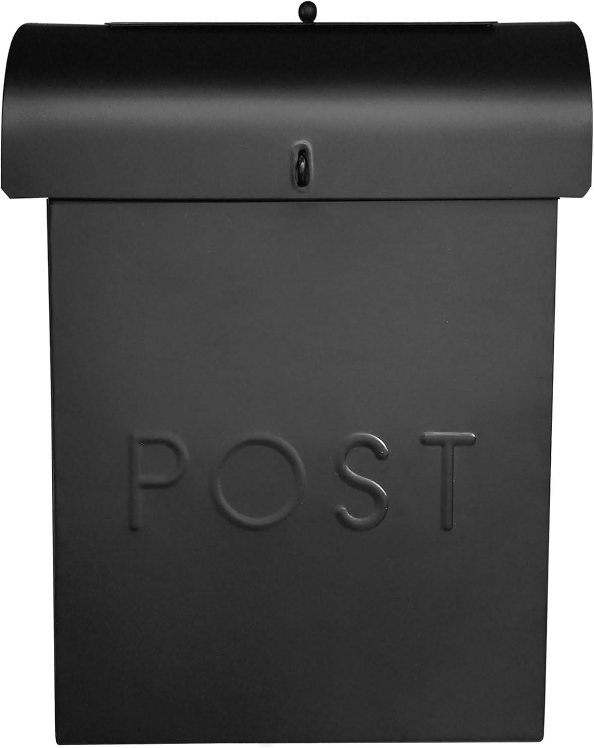 Emily Post Industrial Style Wall Mounted Mailbox