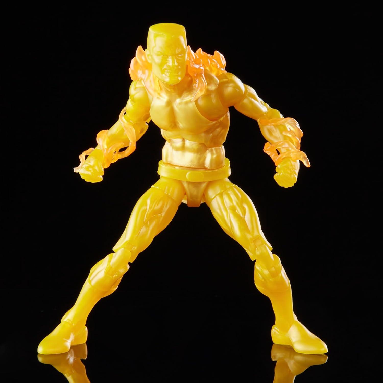 Marvel Legends Spider-Man, Silvermane, Human Fly, Molten Man & Razorback Action Figure 5-Pack