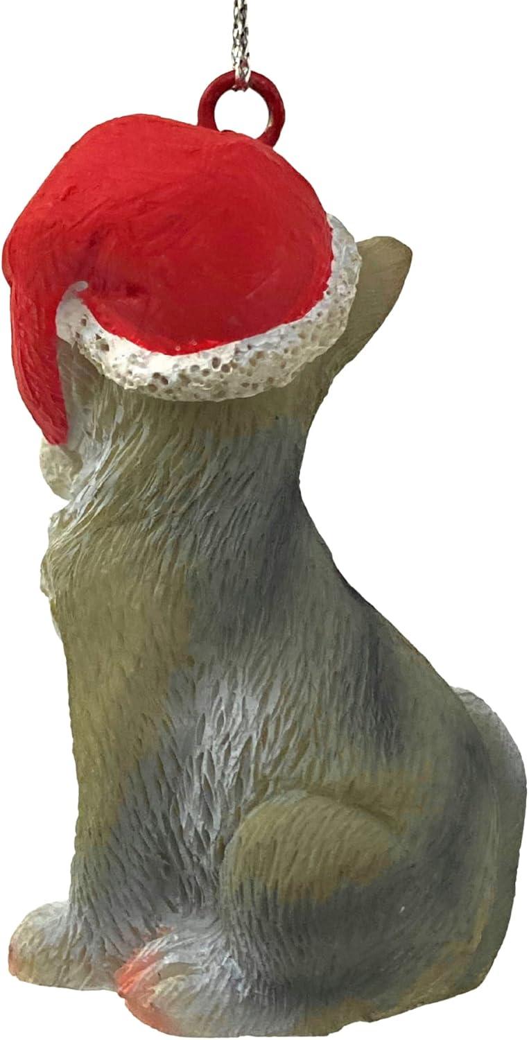 Charlton Home® Santa Cat Ornament