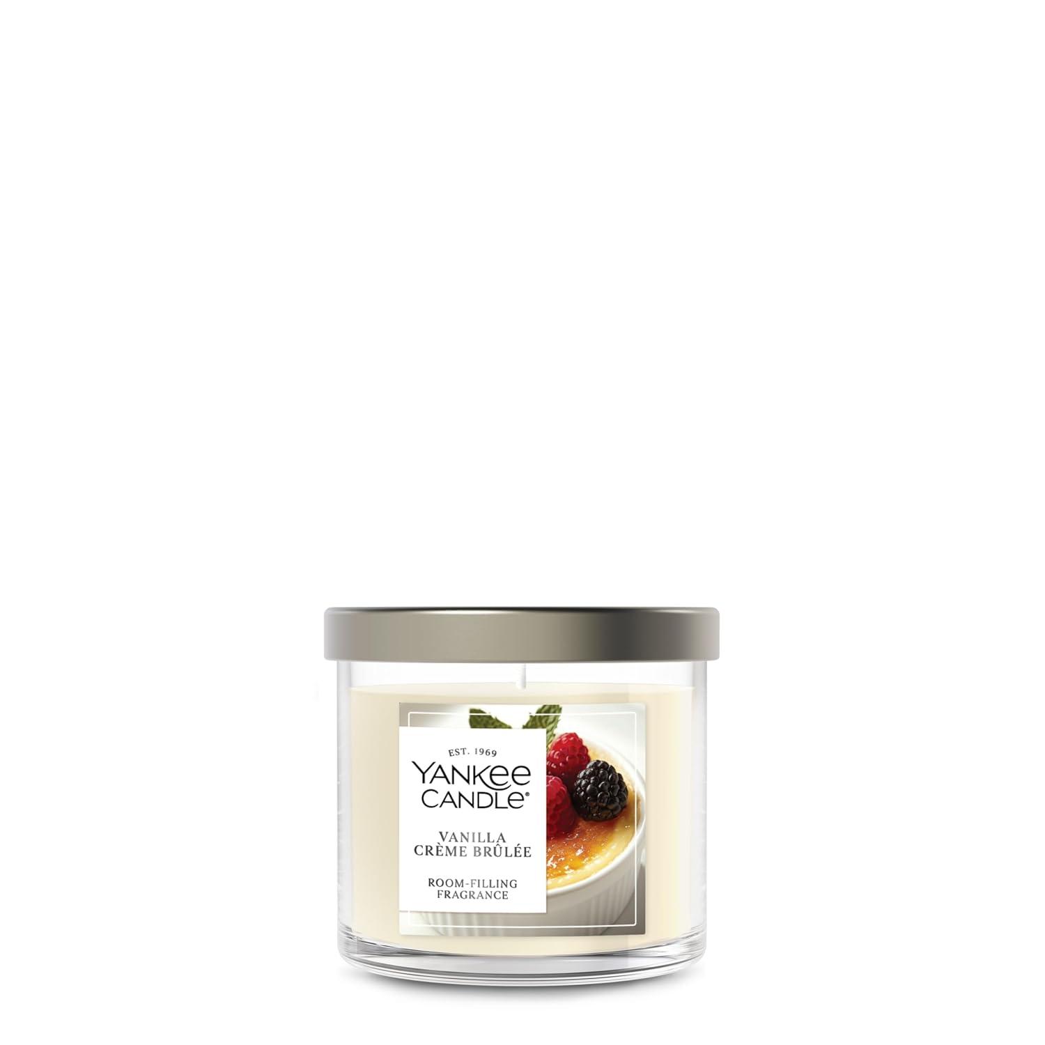 YANKEE CANDLE Signature Vanilla Crème Brulée Scented Candle