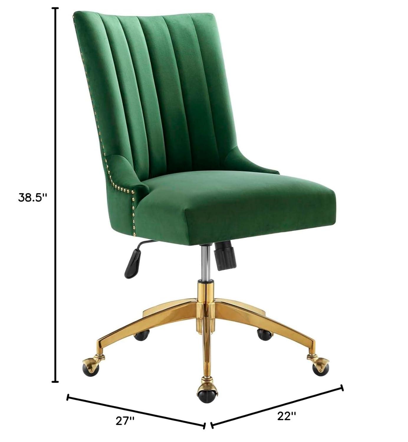 Modway Empower Channel Tufted Performance Velvet Office Chair