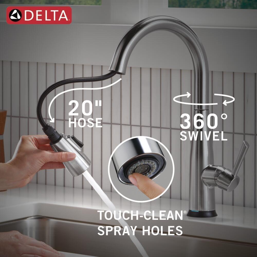 Essa Touch2O Kitchen Sink Faucet with Touchless Technology