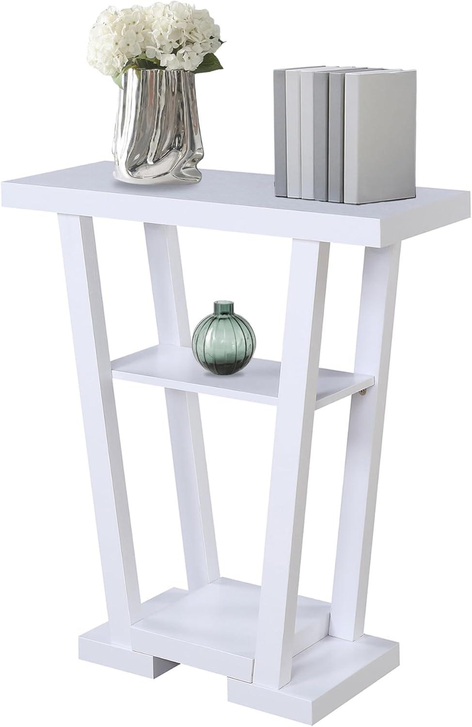 Convenience Concepts Newport V Console, Multiple Finishes