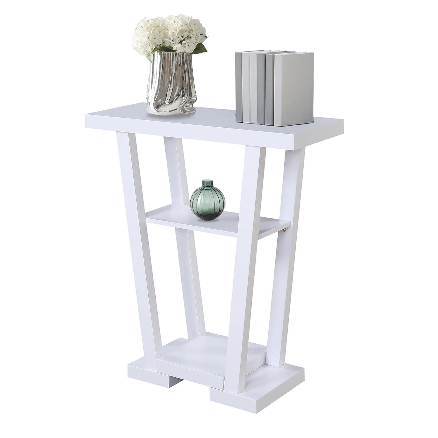 Convenience Concepts Newport V Console, Multiple Finishes