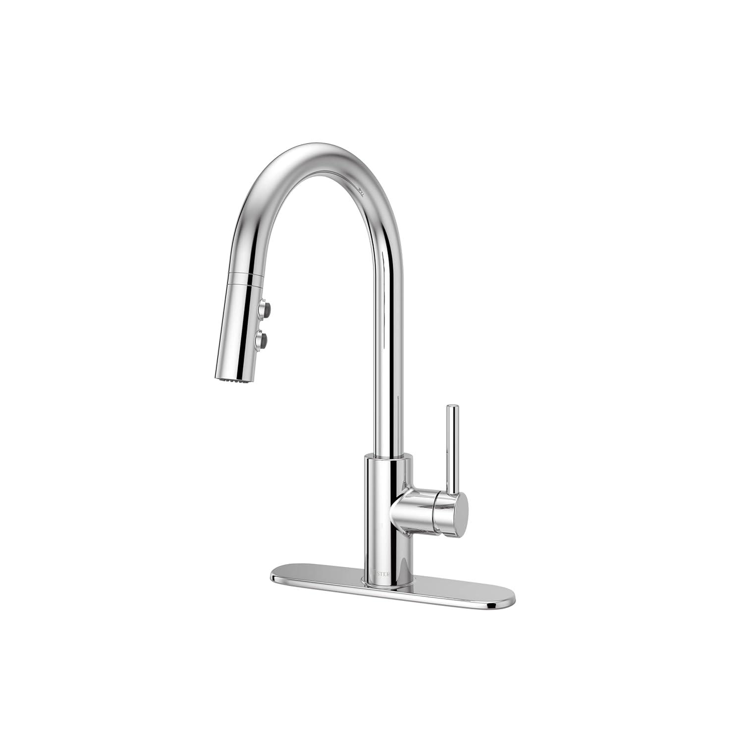 Stellen Pull Down Single Handle Kitchen Faucet