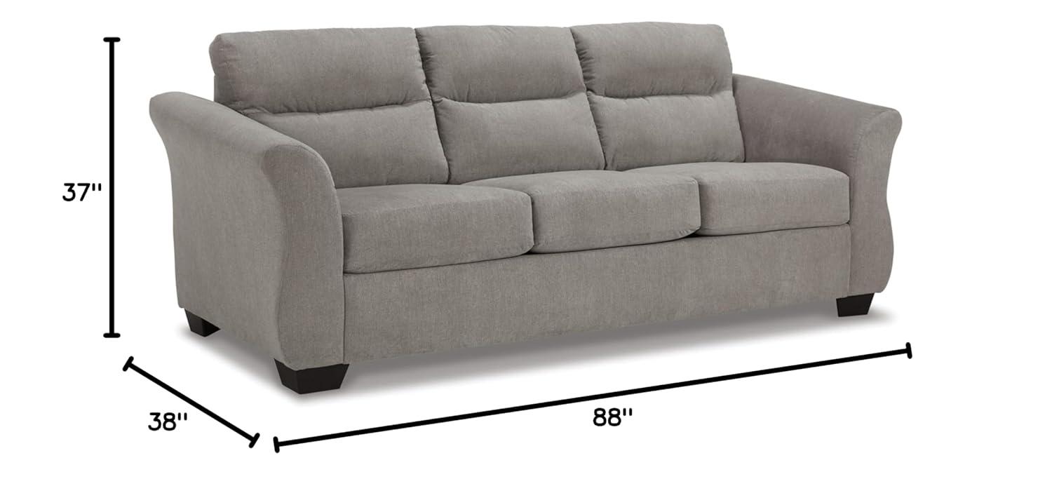 Signature Design by Ashley Miravel Slate Sofa