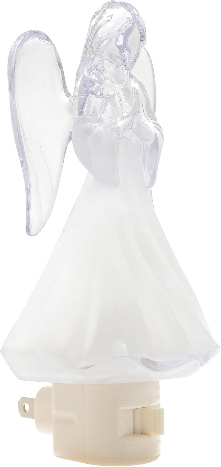 Creative Hobbies Heavenly Glow Angel Night Light - Includes 5W C7 and Rotational Socket with On/Off Switch