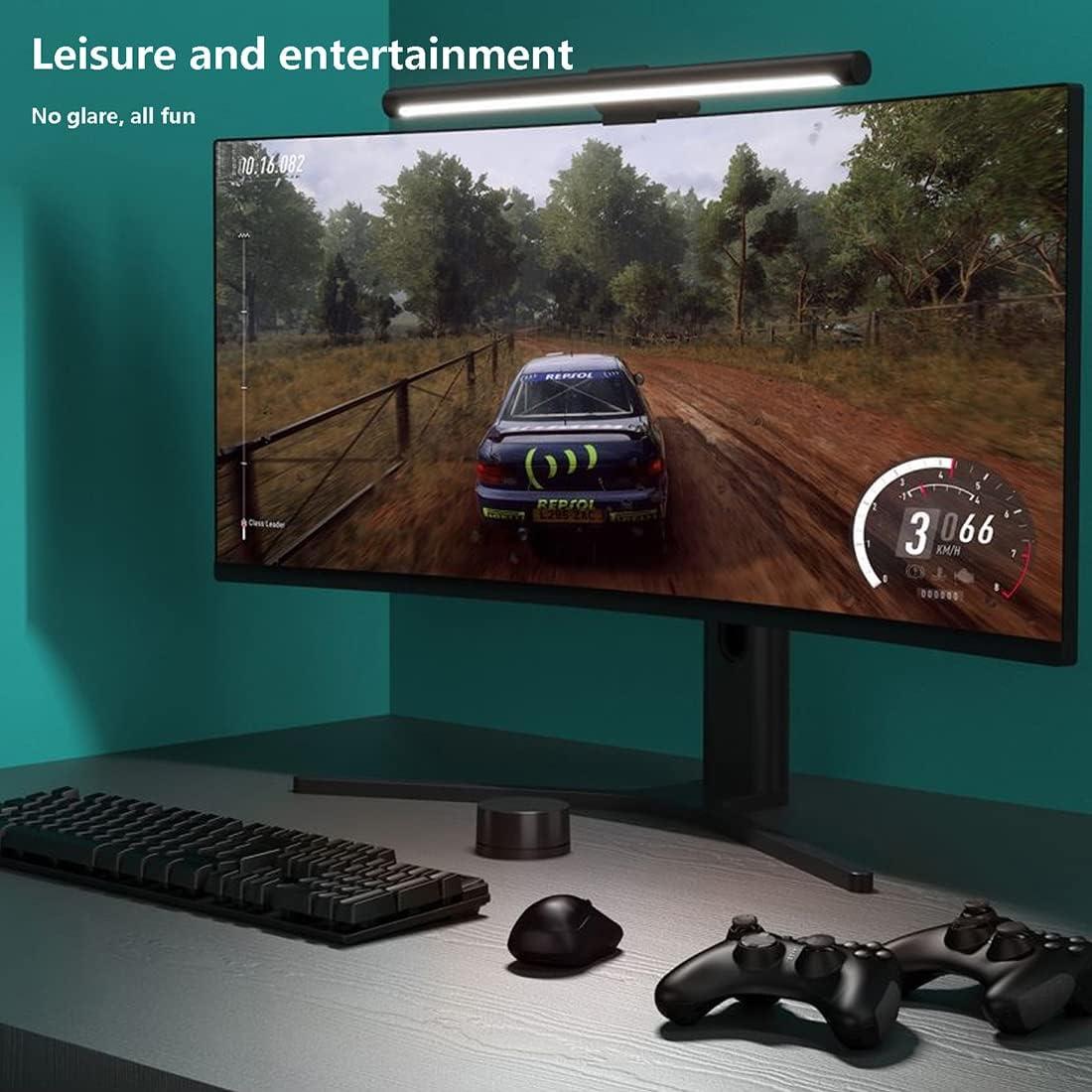 Xiaomi Mi Computer Monitor Light Bar - Wireless Control, Easy Installation, Extra Computer Lighting w/o Taking Desktop Space