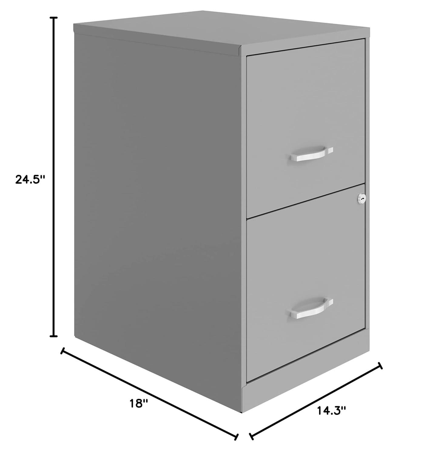 Lorell Soho 2-Drawer File Cabinet
