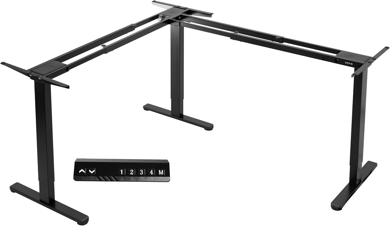 VIVO Electric Multi Motor Corner Desk Frame (DESK-V123E series)