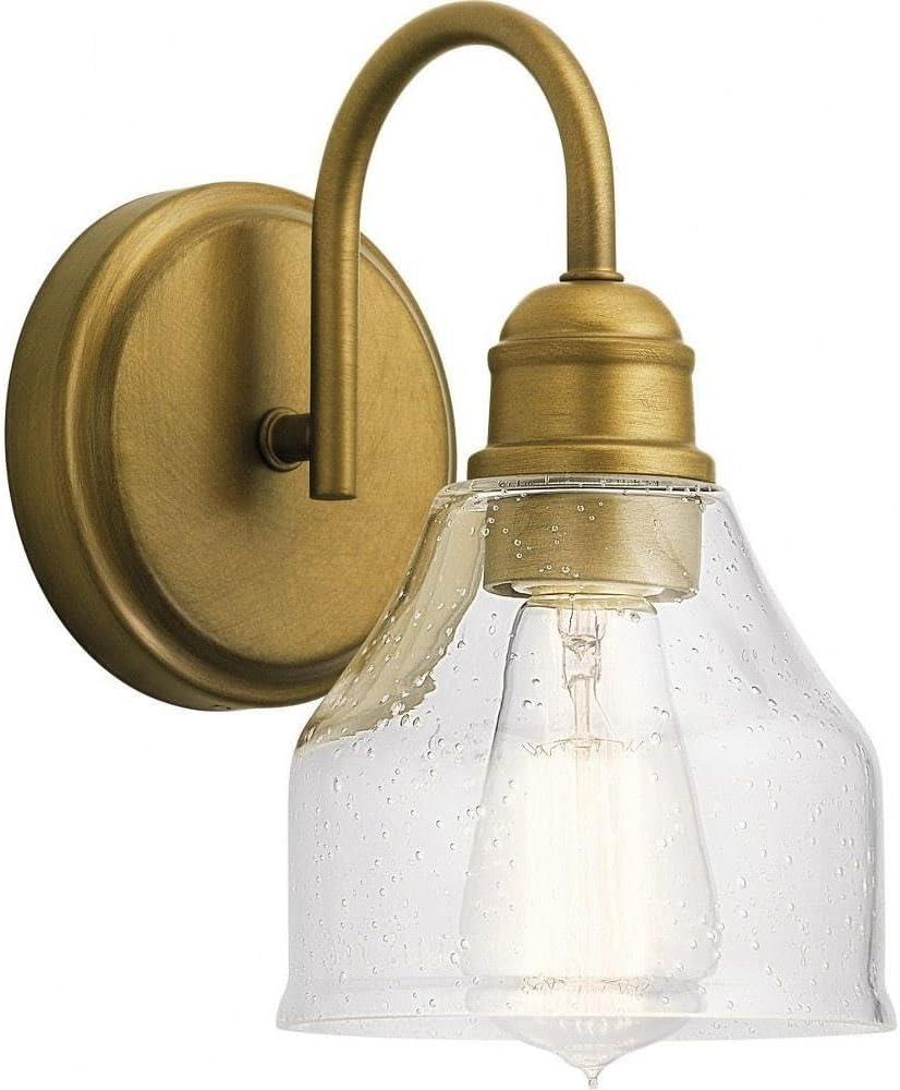 Kichler Lighting Avery 1 - Light Sconce in  Natural Brass