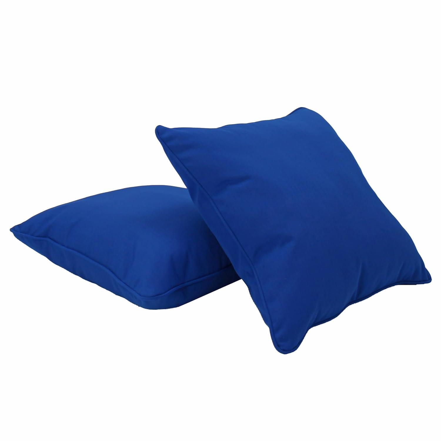 Factory Direct Partners Element Synthetic Throw Square Indoor/Outdoor Pillow Cover & Insert (Set of 2)
