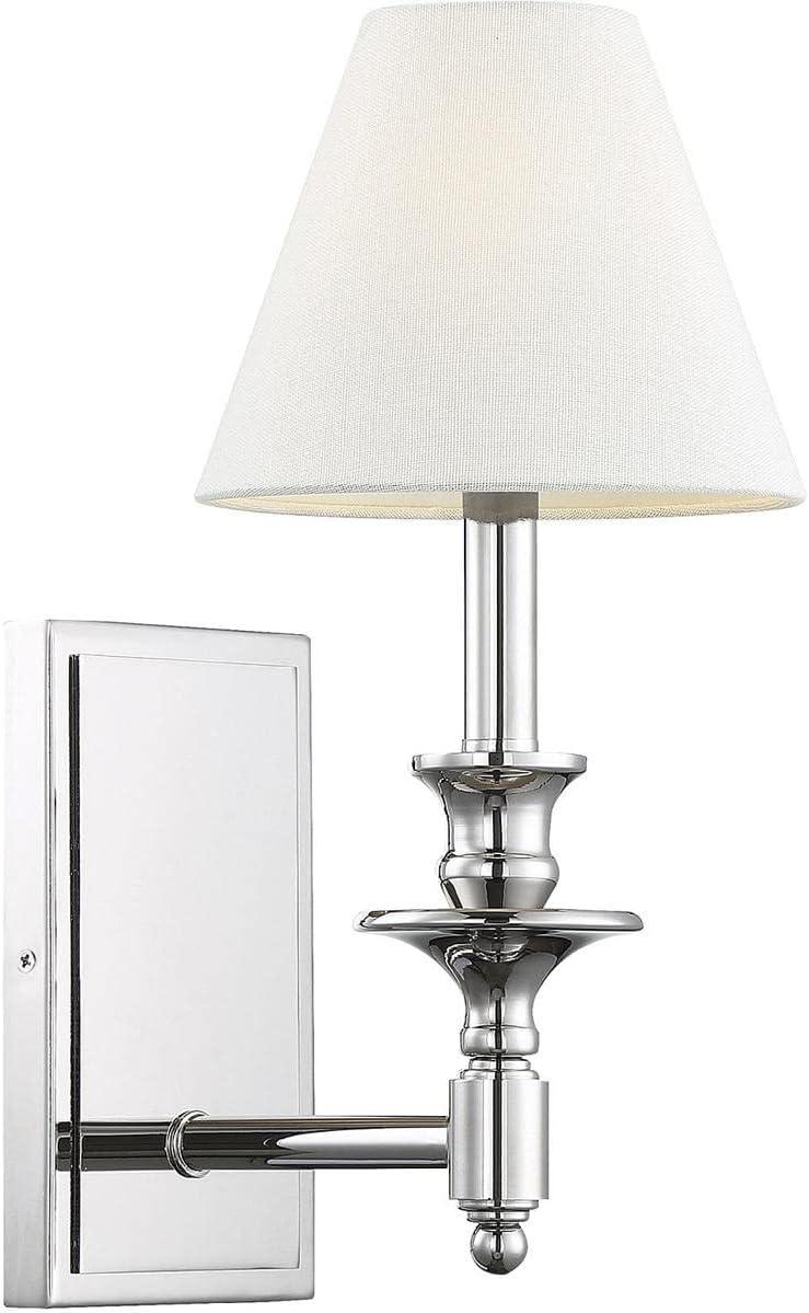 Savoy House Washburn 1 - Light Wall Light in  Polished Nickel