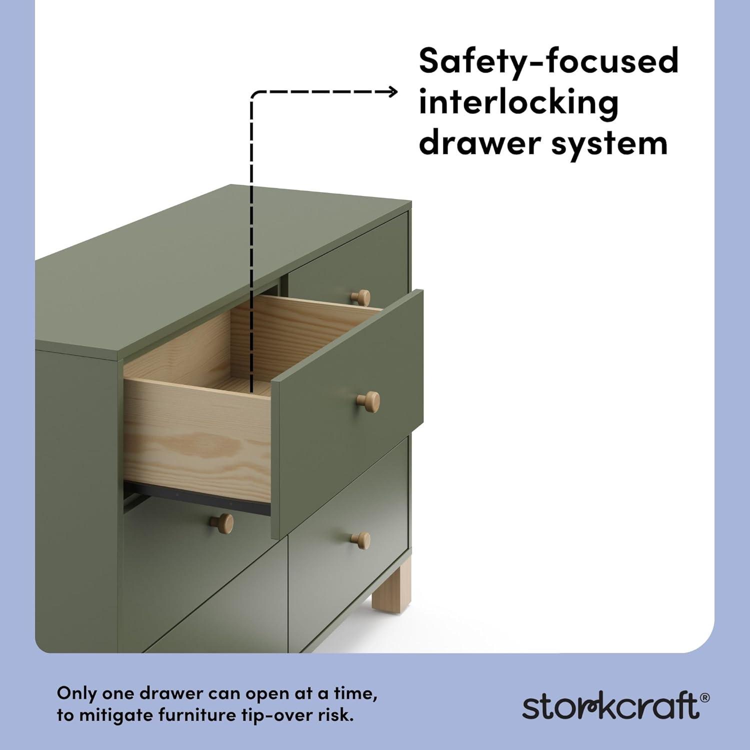 California 6 Drawer Dresser