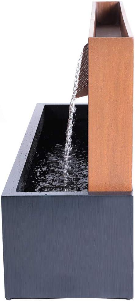 Hi-Line Gift Ltd. Metal Weather Resistant Floor Fountain