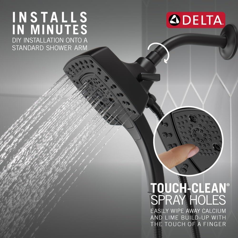 Delta Faucet Universal Showering Components Okinetic® In2ition® 5-Setting Two-in-One Shower