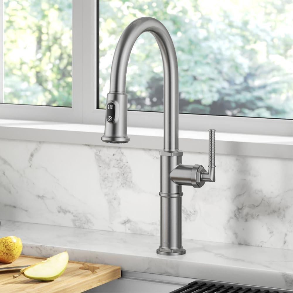 KRAUS Allyn Pull-Down Single Handle Kitchen Faucet