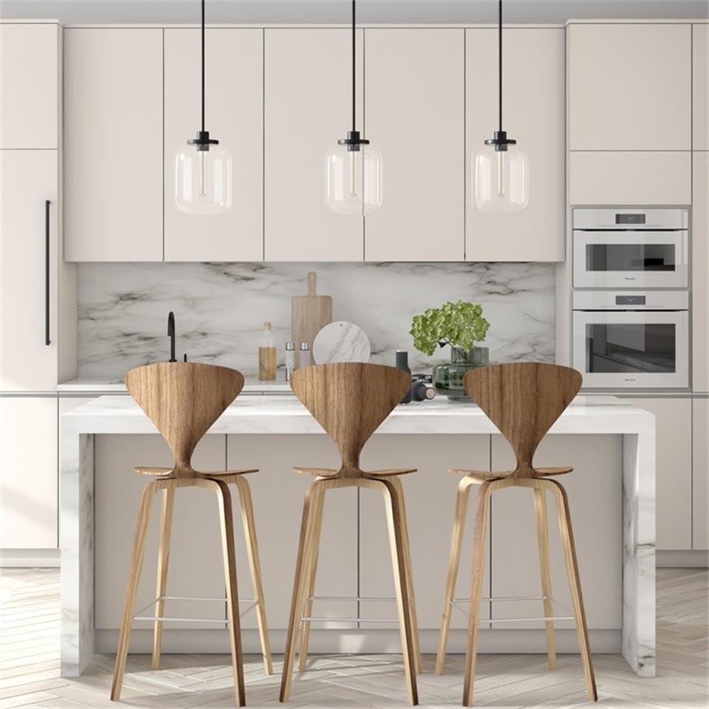 Evelyn&Zoe 9" Blackened Bronze Metal/Glass Pendant