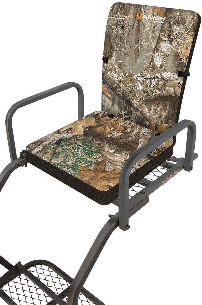 Realtree Edge Camo Foam Seat Cushion with Backrest