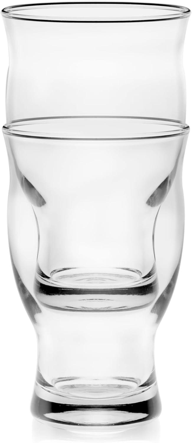 Craft Brews Libbey Nucleated 16 oz. Pint Beer Glasses