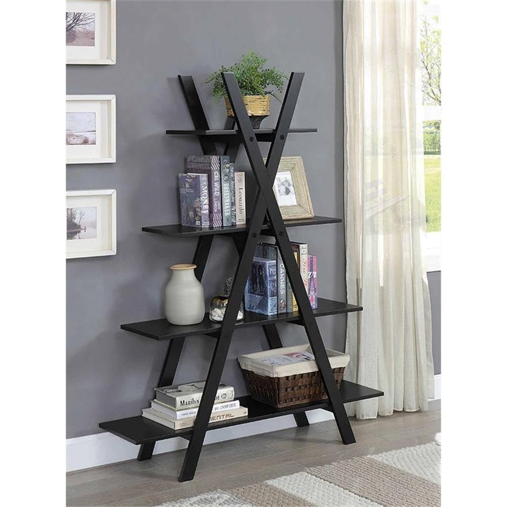 Convenience Concepts Oxford "A" Frame Bookshelf, Multiple Finishes