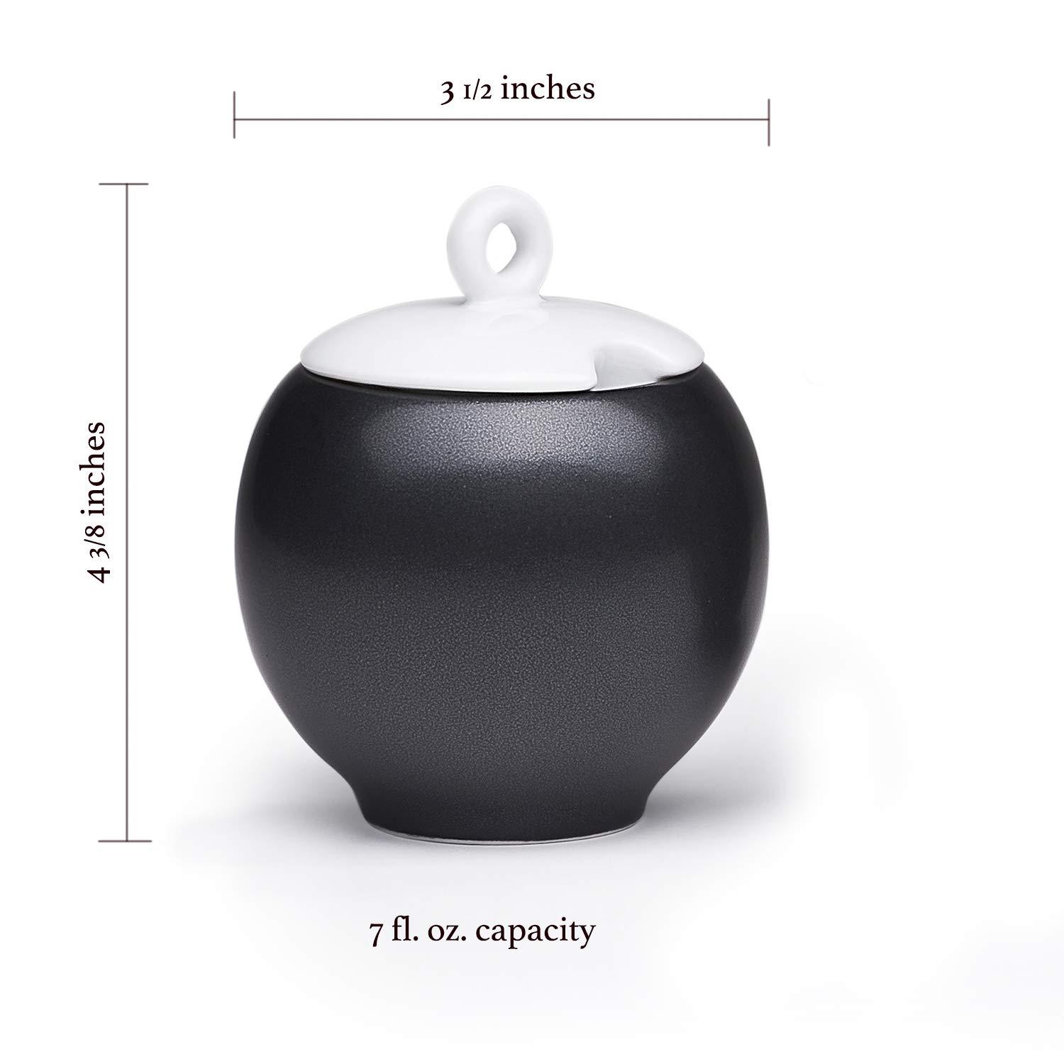 Maia Ming Designs Eva Sugar And Creamer Set with Lid