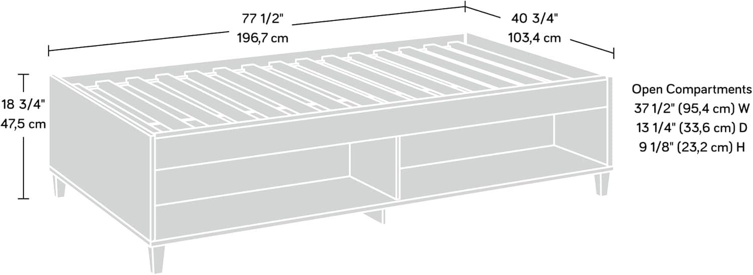 Sauder Willow Place Twin Daybed, Pacific Maple Finish