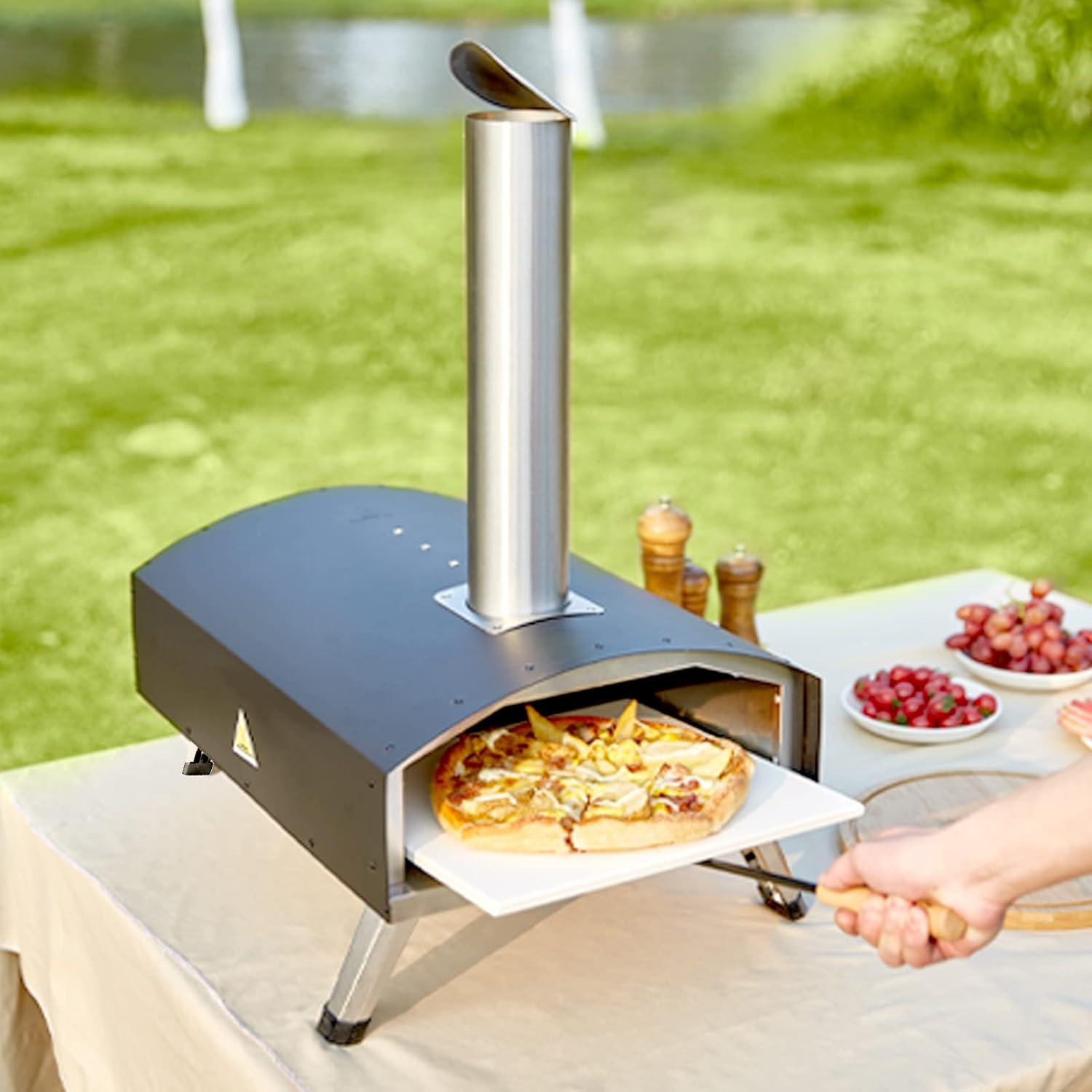 VEVOR VEVOR Stainless Steel Wood Burning Pizza Oven
