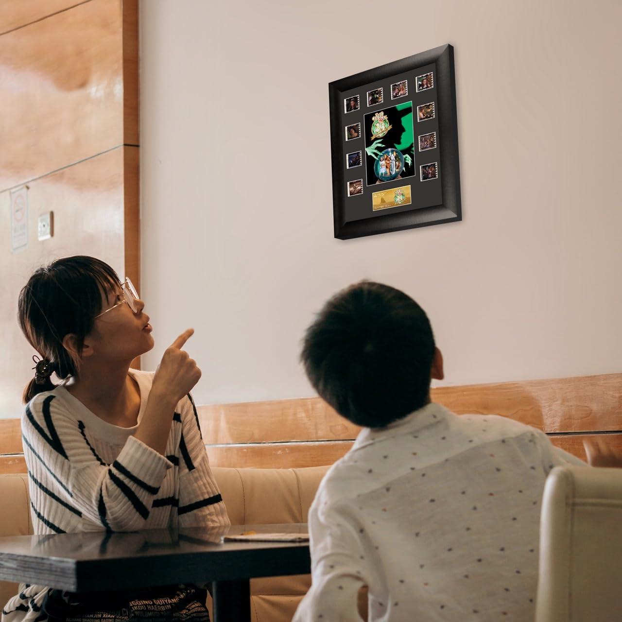 The Wizard of Oz 85th Anniversary Black MDF Framed Montage