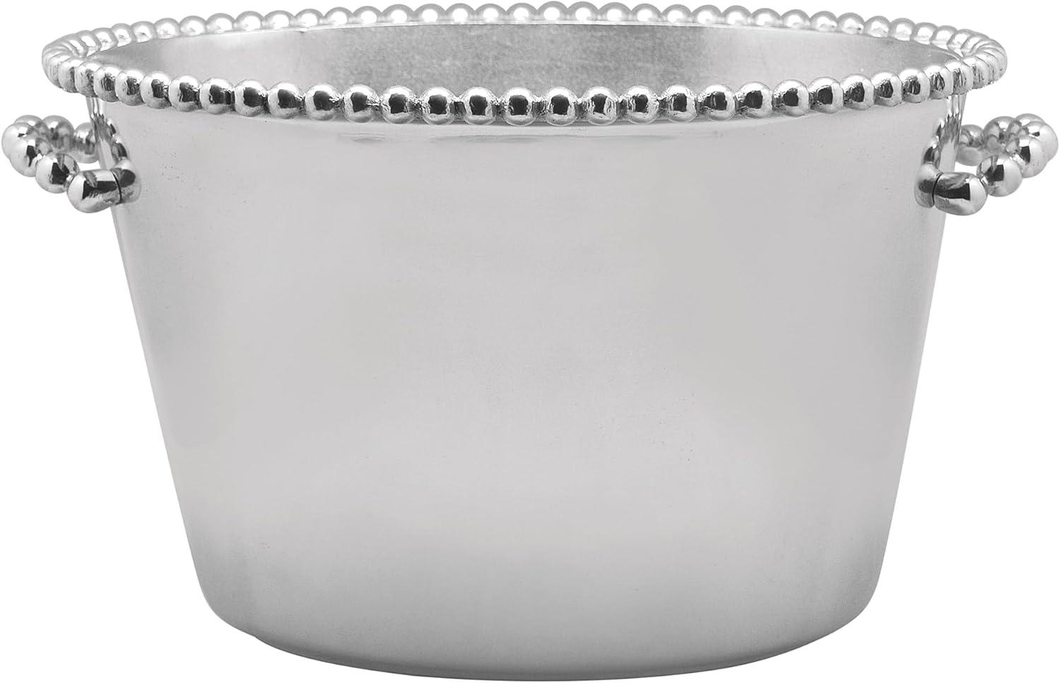 String Of Pearls Aluminum Ice Bucket