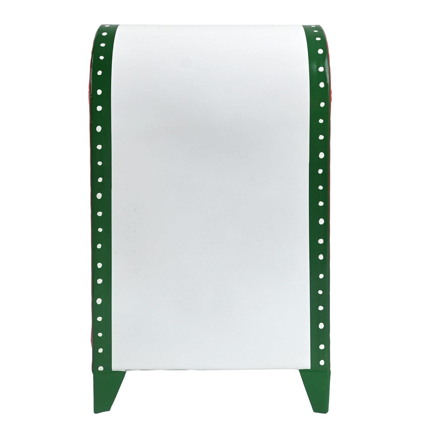 Letters To Santa Mailbox North Pole Post Vintage Mailbox Mailbox Letters Decoration Boxes Christmas Farmhouse Decor