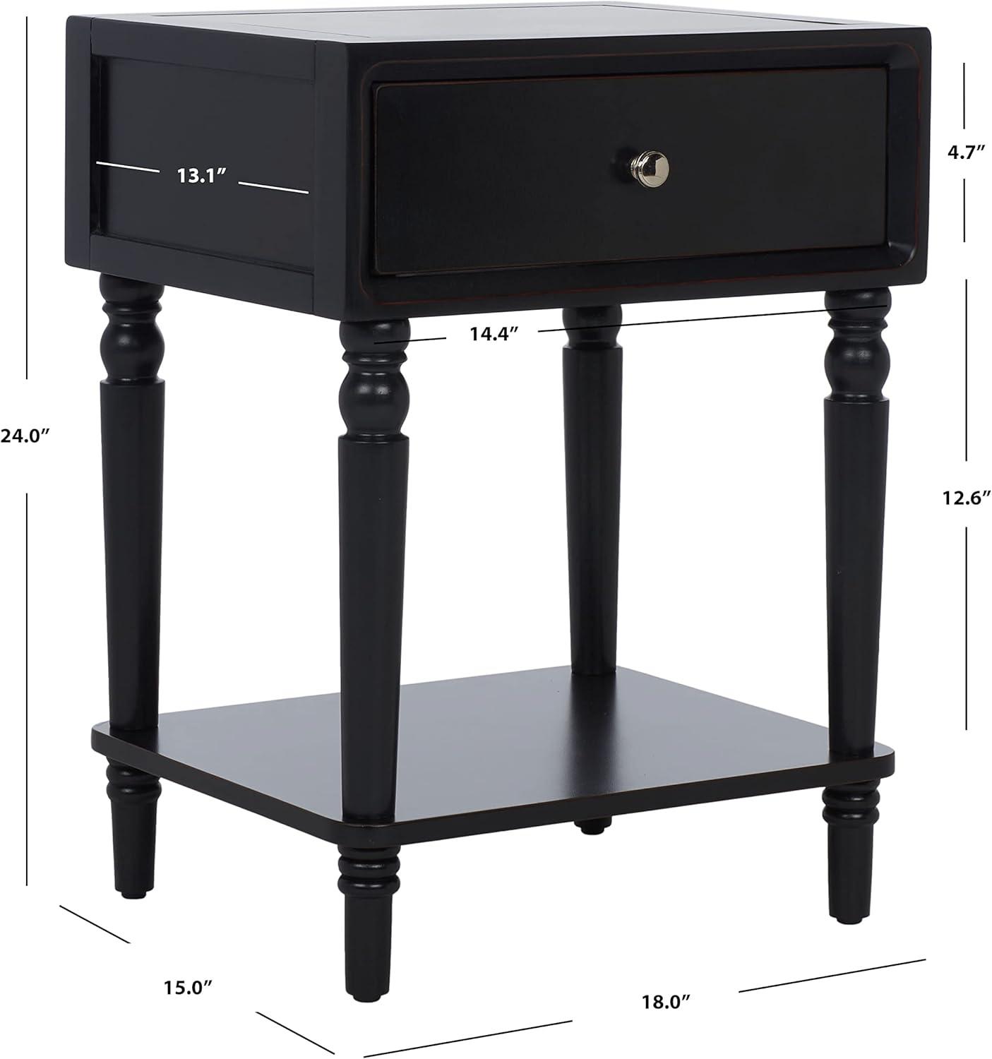 Siobhan Accent Table W/ Storage Drawer - Safavieh