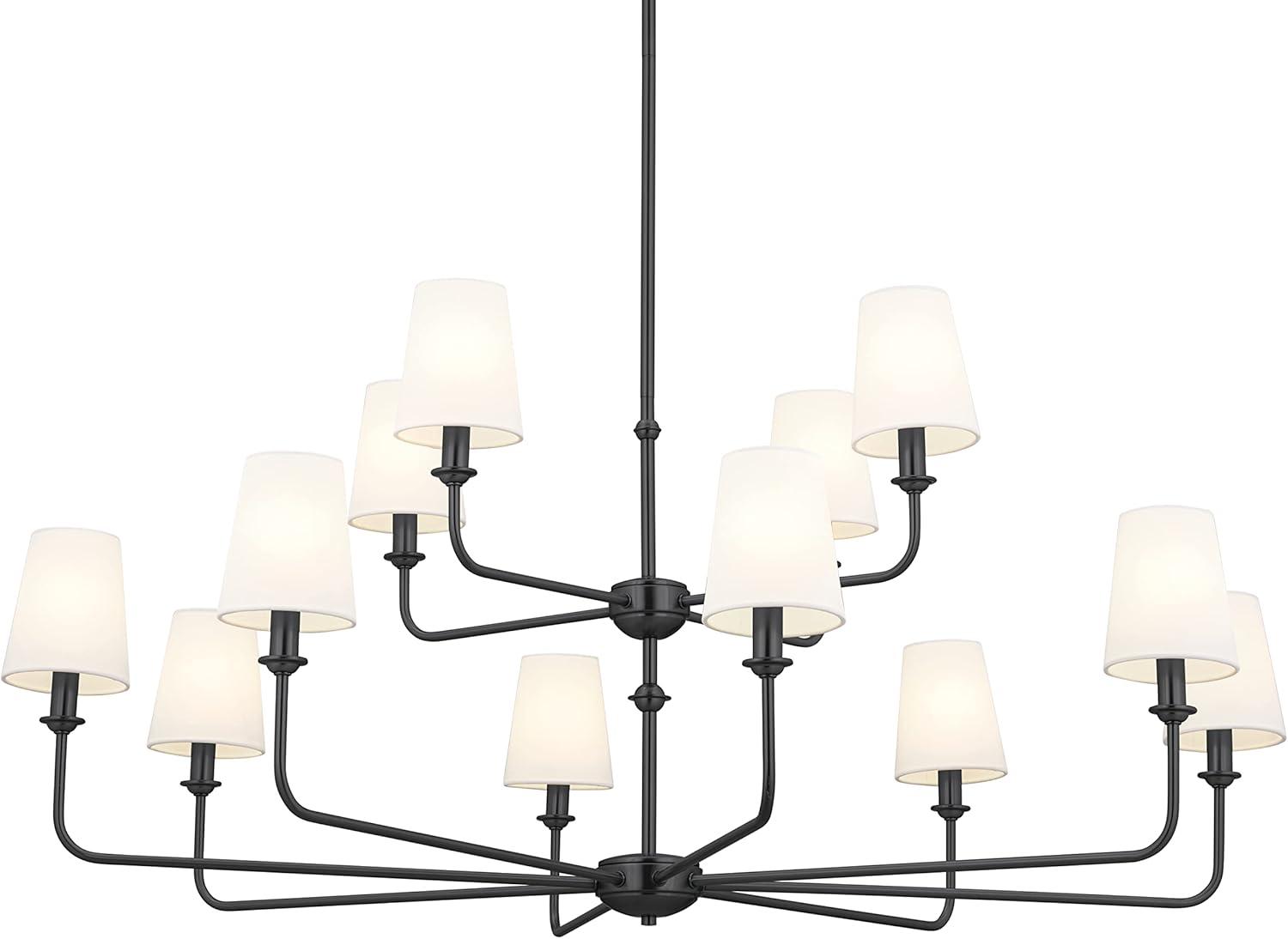 12 - Light Dimmable Classic / Traditional Chandelier