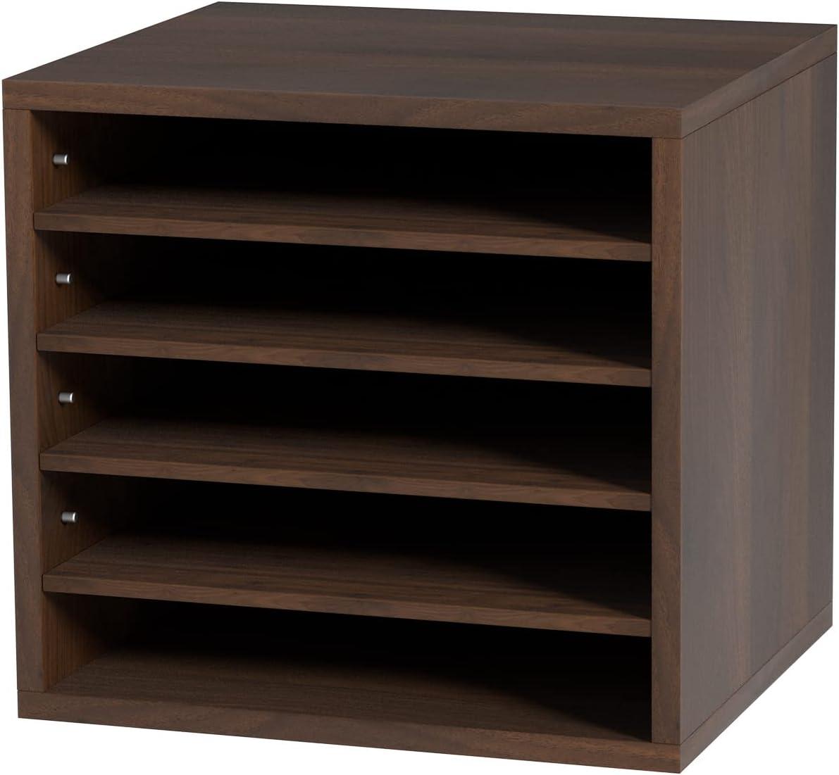 VEVOR Manufactured Wood 5 Compartment Mailroom Table Accessory