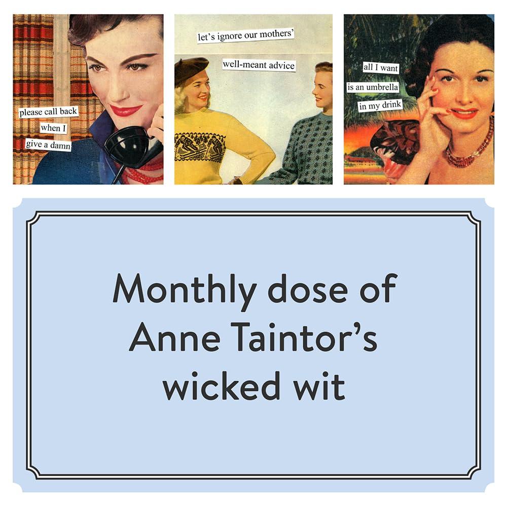 Anne Taintor 2025 Vintage Humor Wall Calendar