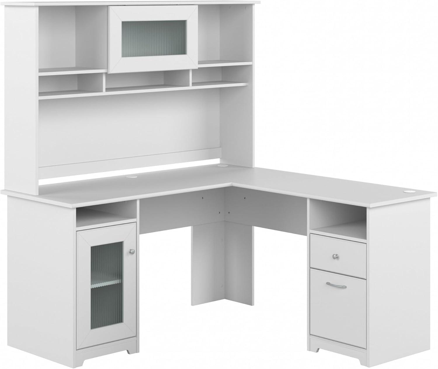Shelonda L-Shaped Executive Desk