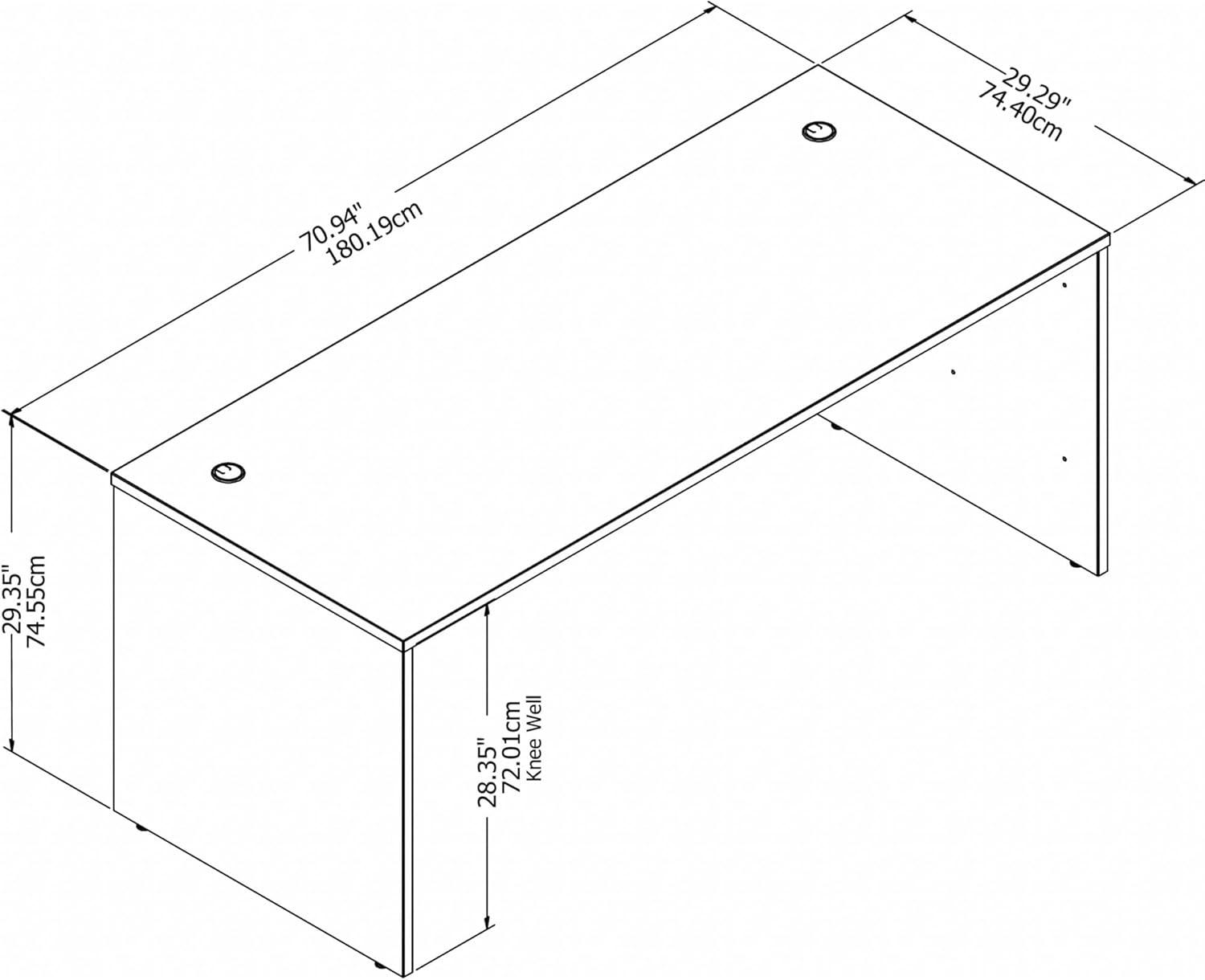 Bush Business Furniture 66'' Desk