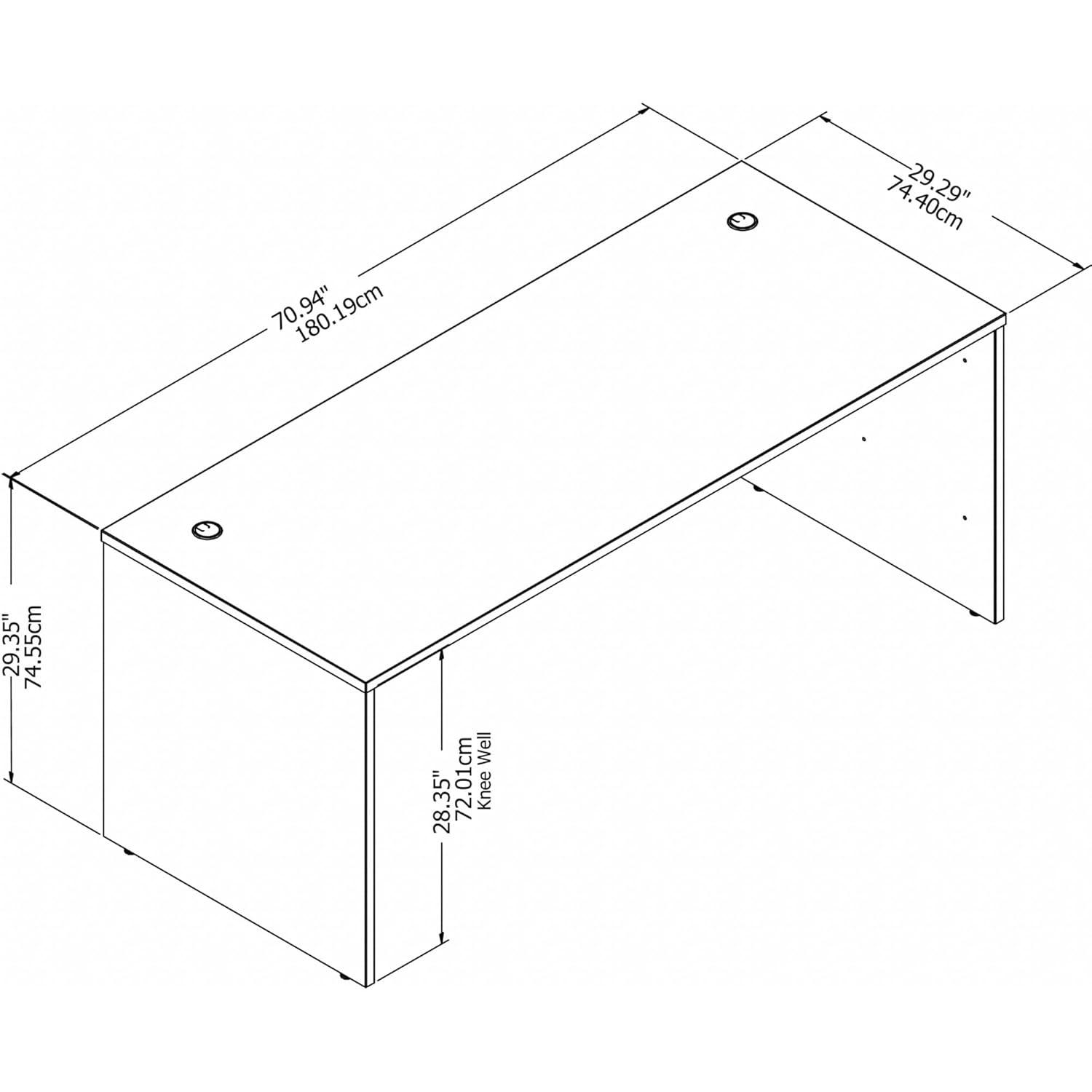 Bush Business Furniture 66'' Desk