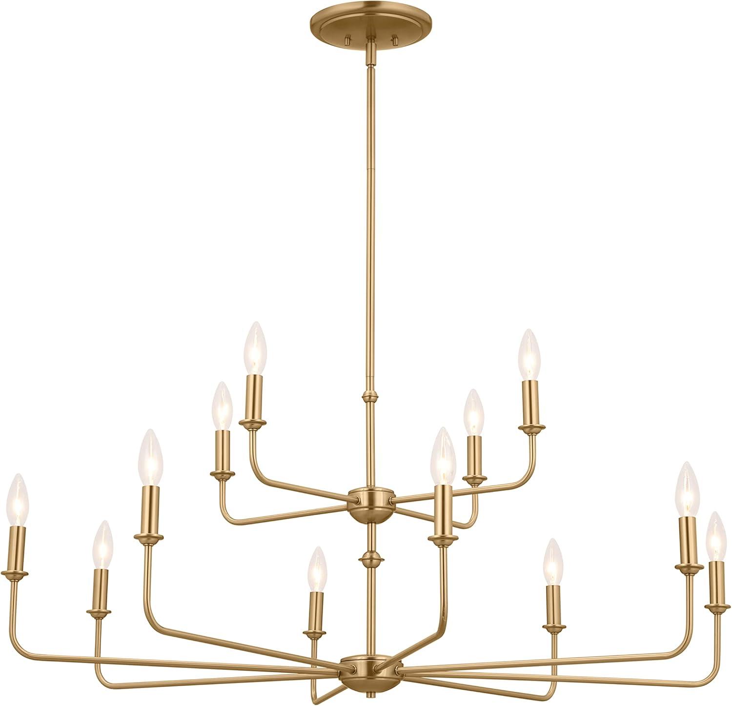 12 - Light Dimmable Classic / Traditional Chandelier