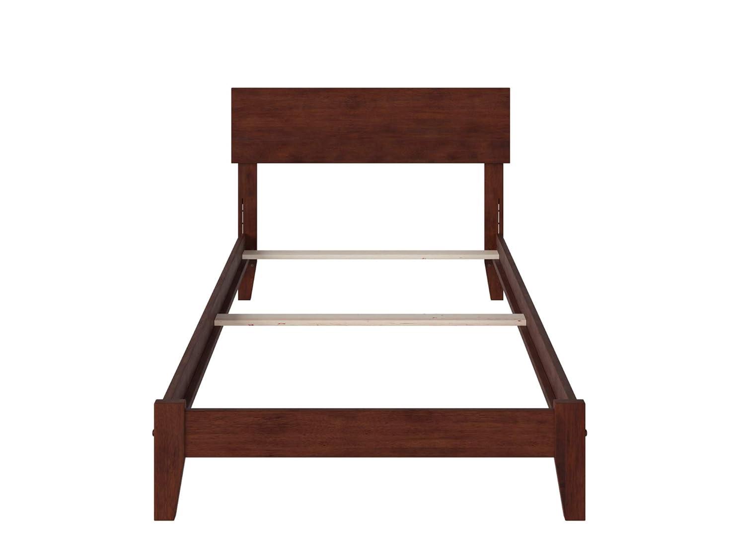 Orlando Queen Traditional Bed in Walnut