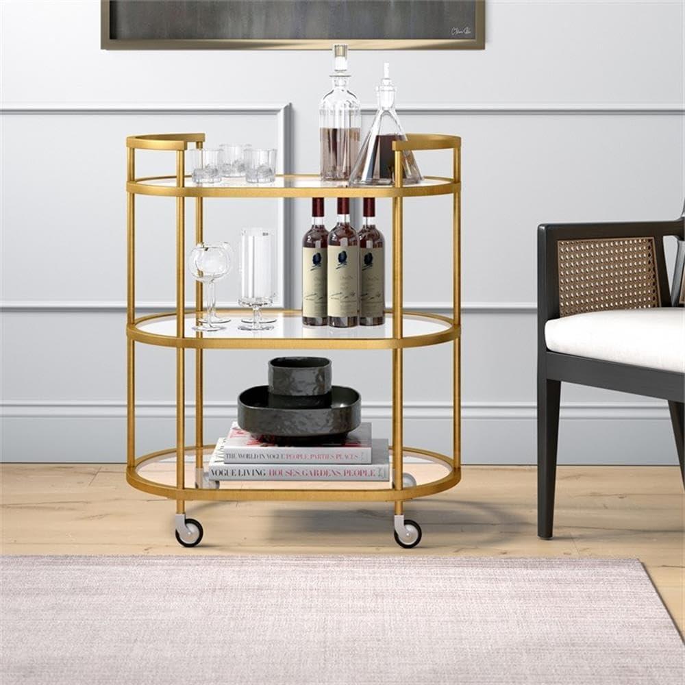 Rosario Metal Bar Cart